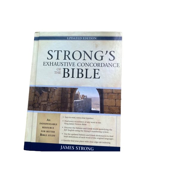 STRONG’s EXHAUSTIVE CONCORDANCE of the BIBLE 2012 Hardcover. Thick. GUC - Picture 2 of 5